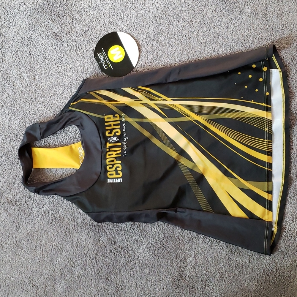 NWT Moxie Cycling Co Racerback Bycling Jersey Lifetime Esprit de She Medium